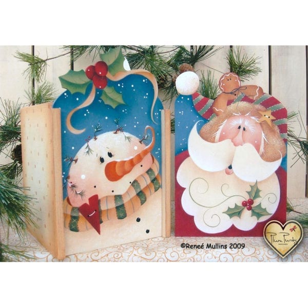 #123  Winter Tissue Box Inserts  (PATTERN)