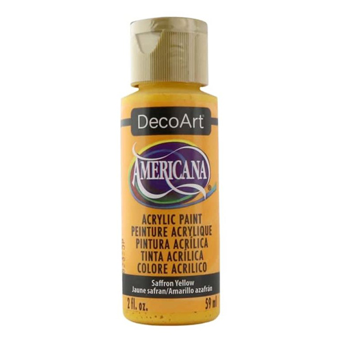 Americana 2 oz. Yellow Ochre Acrylic Paint