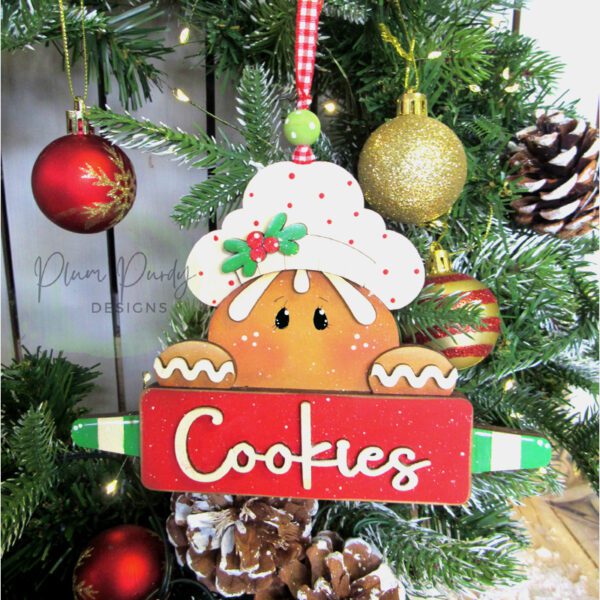 #883 Ginger Cookies (PATTERN)