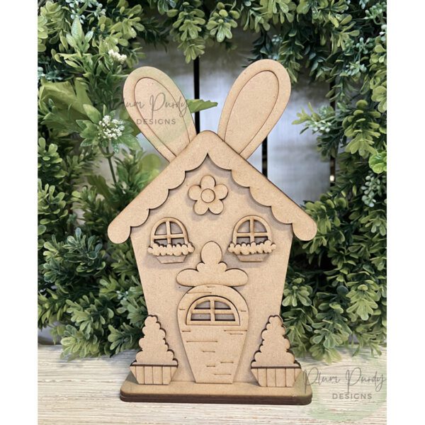 #891 Bunny Home  ( HOUSE - WOOD)