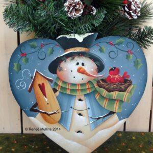 #621 Chilly Chatter Door/Planter Box  (PATTERN)