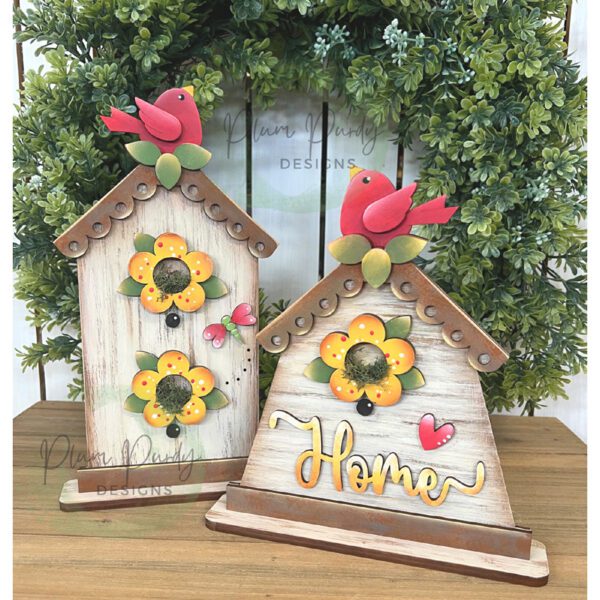 #895 Birdhouses - Home  (PATTERN)