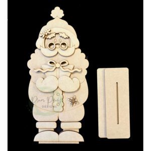 #906 Santa Delivers  (WOOD)
